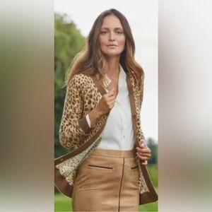 J McLaughlin Tan Skirt Sonya Faux Suede Pencil Midi Skirt Tan Size 12